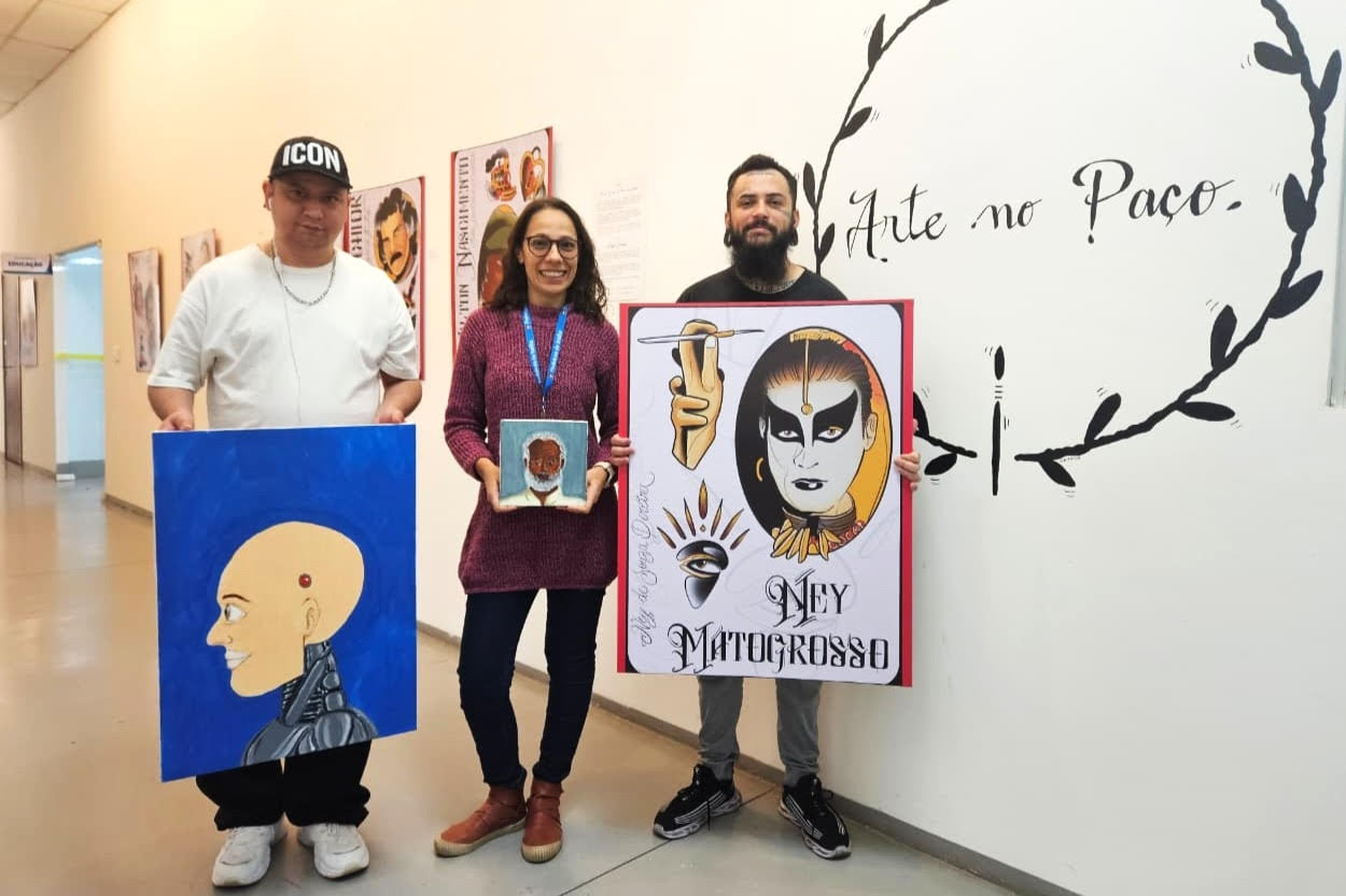 Obras de Rafael Venâncio e exposição do CAPS compõem o Arte no Paço de setembro