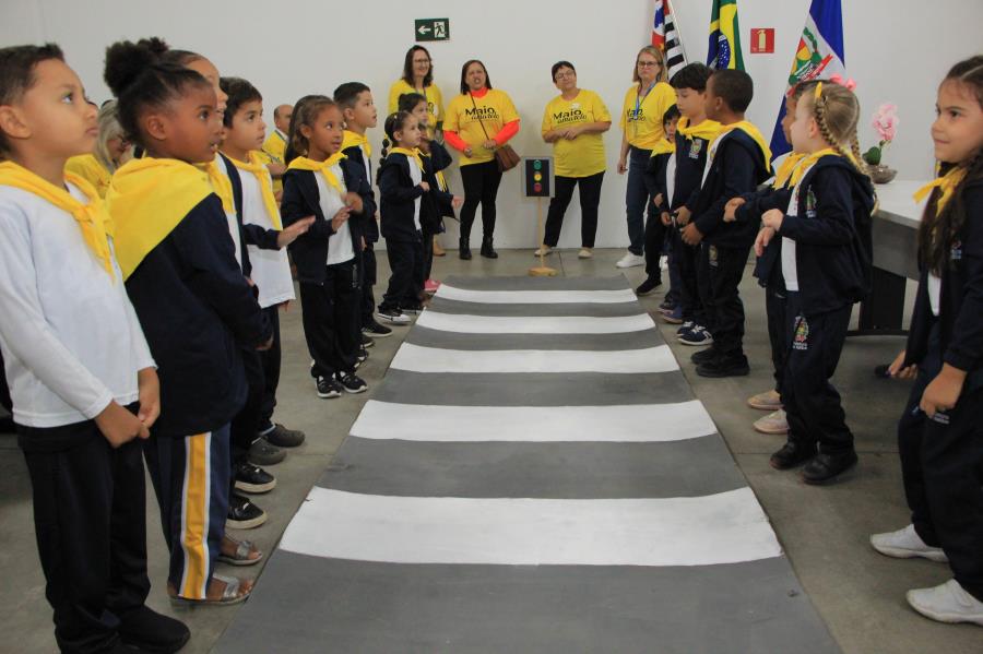 Abertura do Maio Amarelo 2025 tem apresentação infantil e palestra sobre segurança no trânsito