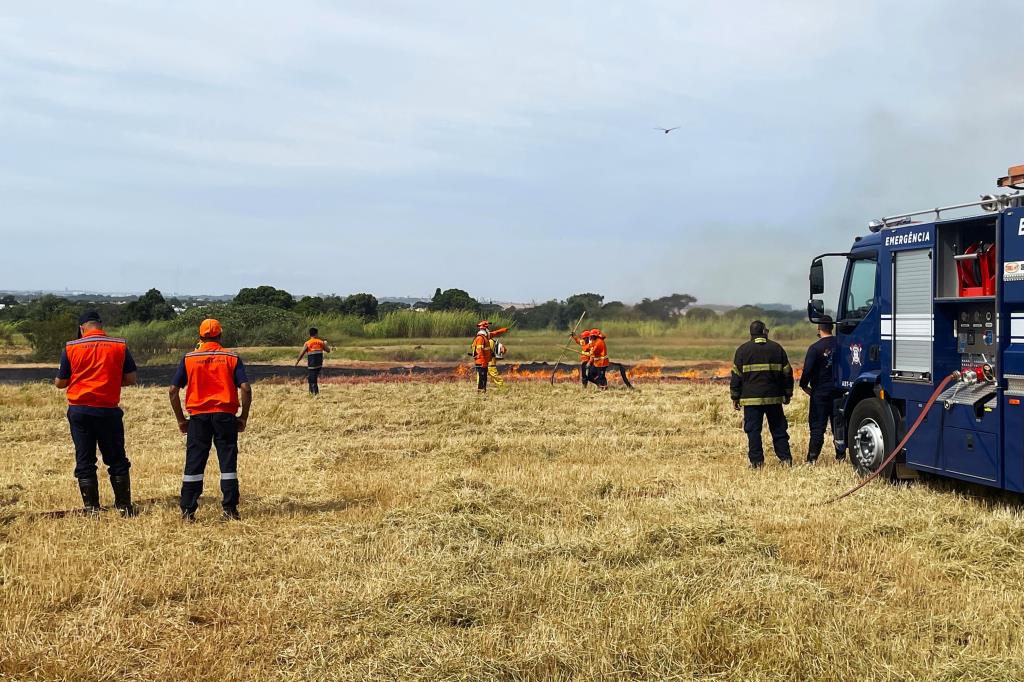 Defesa Civil participa de capacitação regional contra incêndios em Paulínia
