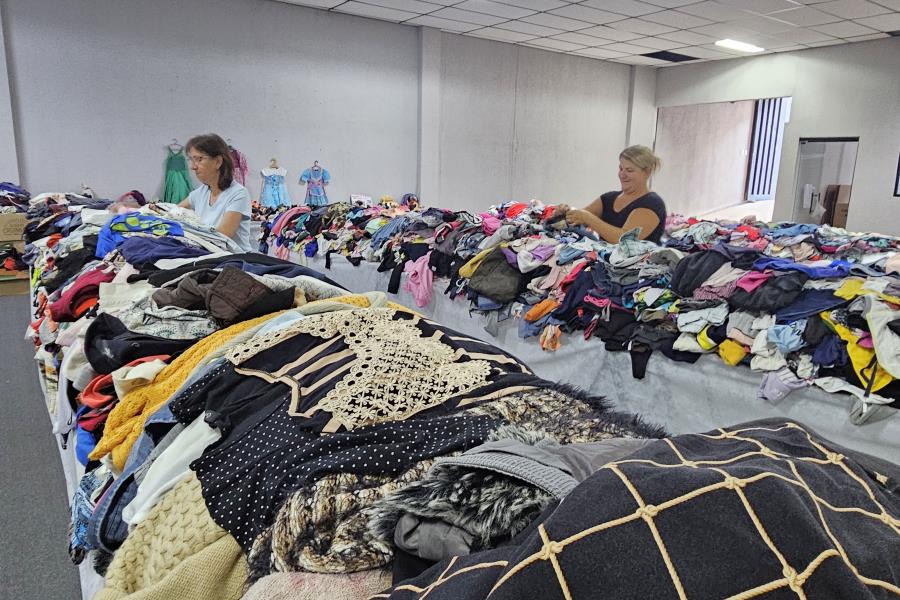 Abertura do Bazar Solidário da Campanha do Agasalho 2025 será nesta segunda (19/05)
