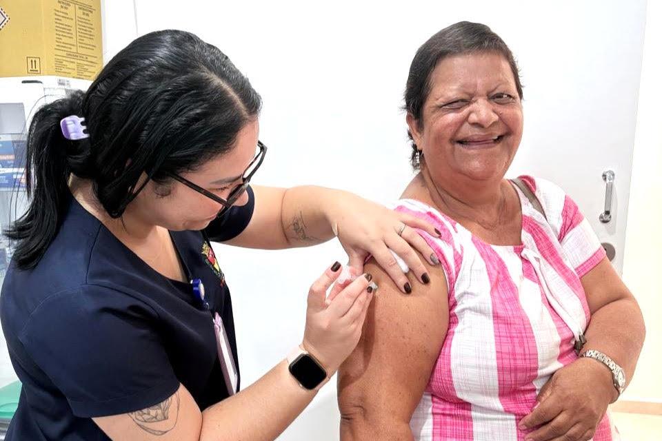 Saúde aplica 659 doses no Dia de D de Vacinação contra a gripe
