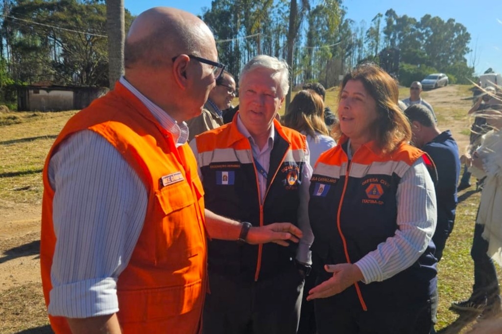 Itatiba participa da inauguração de reservatório para combate a queimadas na região