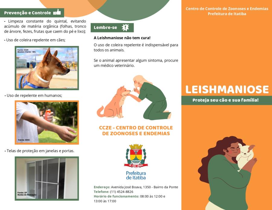 Combate à Leishmaniose: CCZE fará coleta de sangue em cães na região da Vila Capeletto