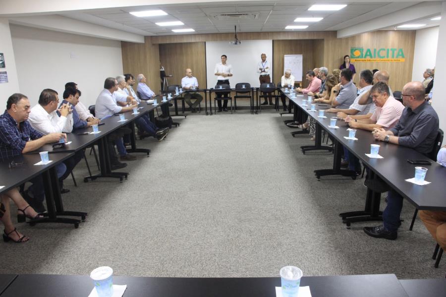 Prefeitura de Itatiba apresenta dados de Desenvolvimento Econômico em reunião na Aicita