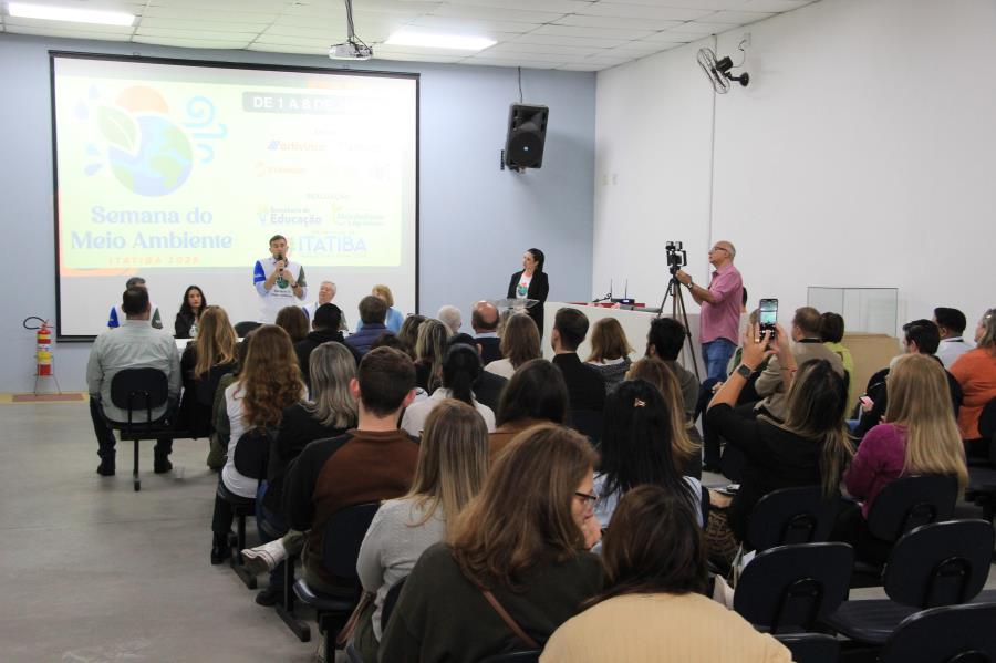 Iniciada Semana do Meio Ambiente 2025 de Itatiba com foco na conscientização e mudanças climáticas