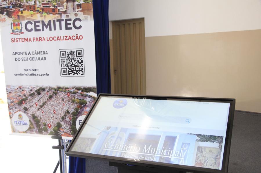 Finados terá totem de localização de sepulturas no Cemitério da Saudade