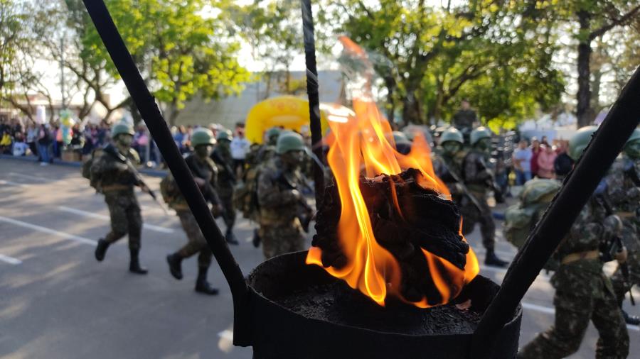 Confira a ordem do desfile de 7 de Setembro em Santiago