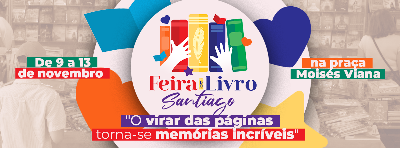 Departamento de Cultura divulga programação completa da 24ª Feira do Livro. Confira!