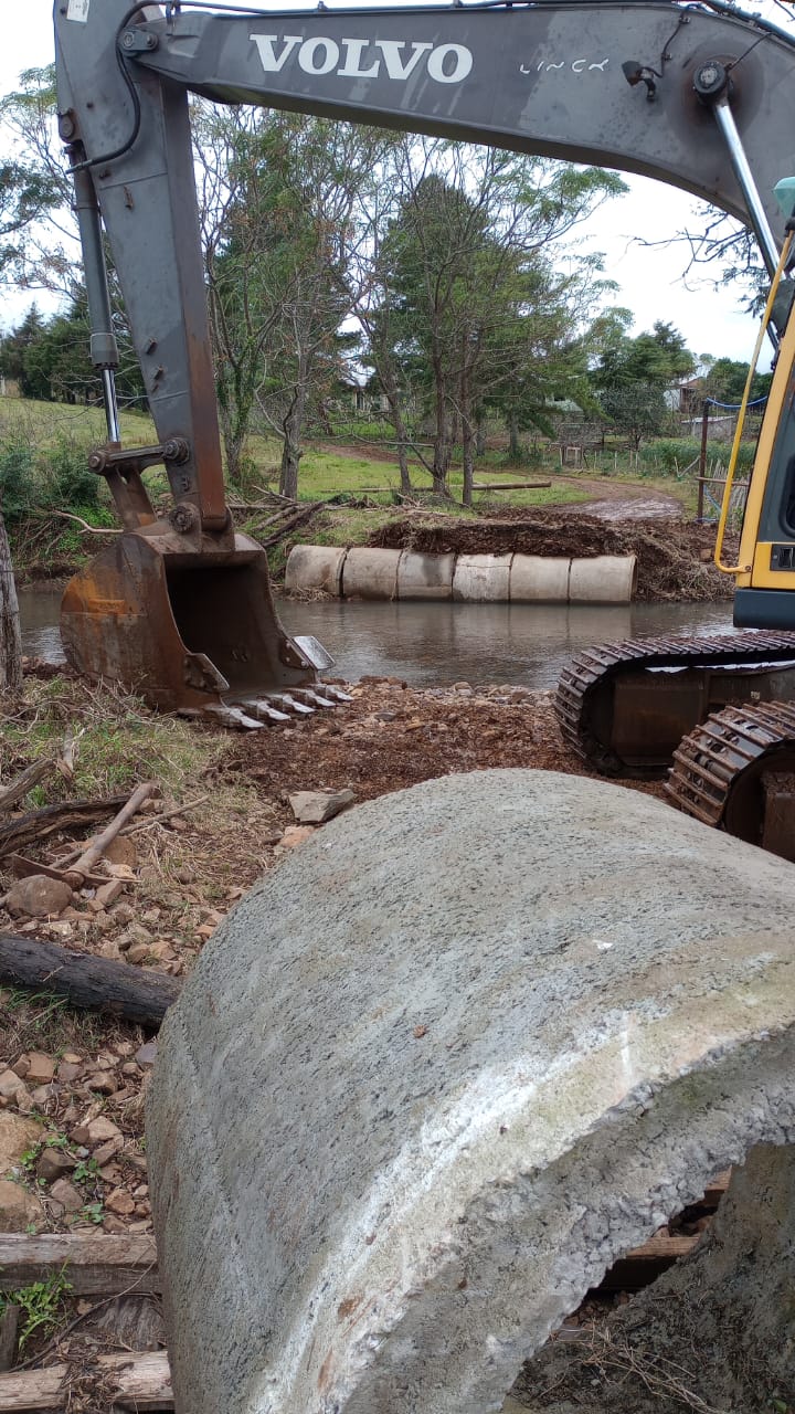 Secretaria de Agricultura intensifica recuperação de estradas