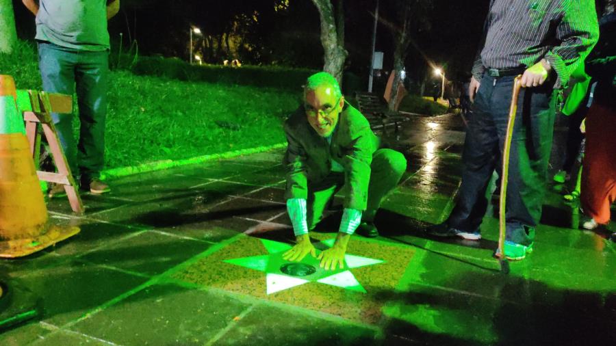 A Calçada da Fama de Santiago e as suas estrelas