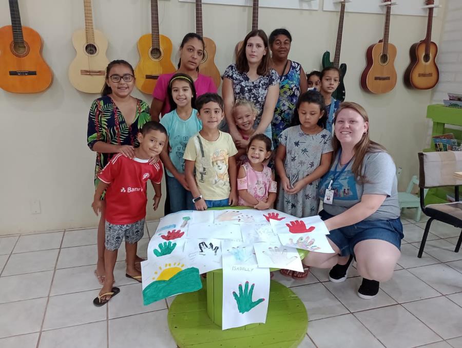 CRAS Vó Ângela cria colônia de férias e envolve crianças em atividades recreativas
