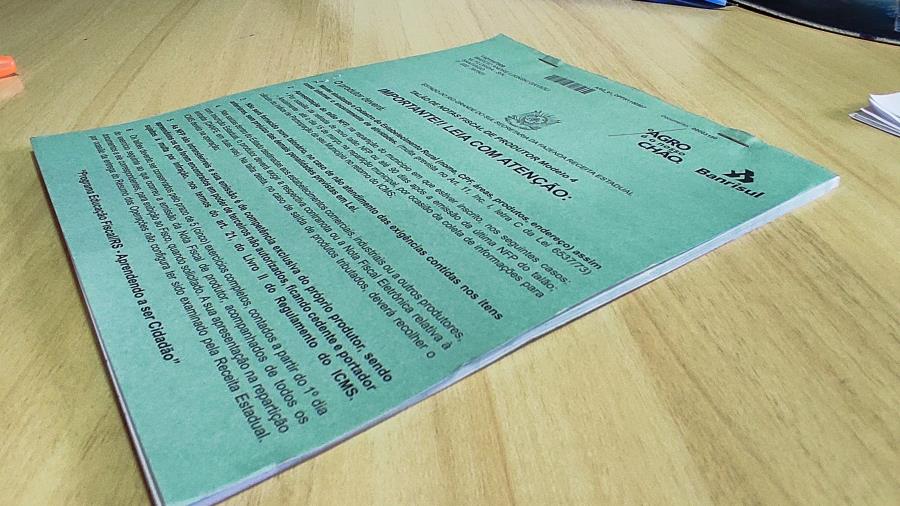 Bloco de produtor| Como fica a emissão de notas devido a calamidade no Estado