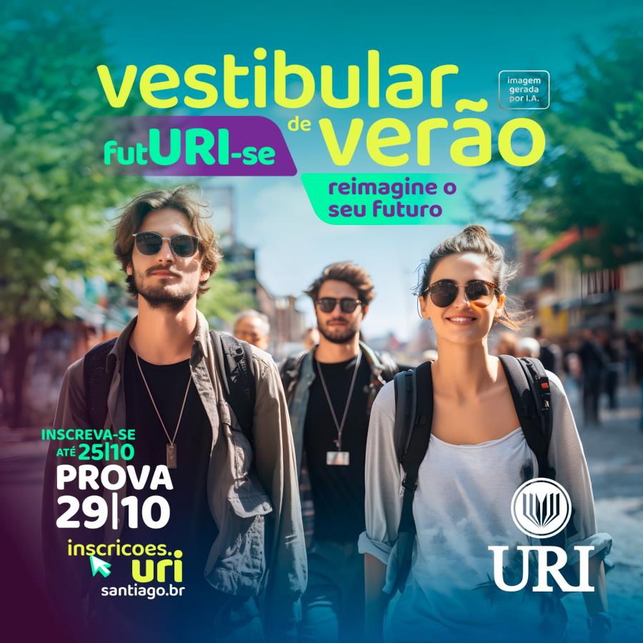 Últimas horas para decidir o futuro: se inscrever no vestibular da URI