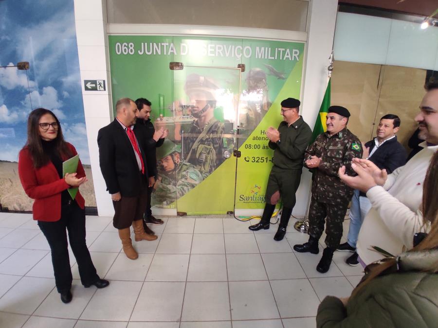 No Dia do Soldado, Município inaugura novo posto da Junta Militar