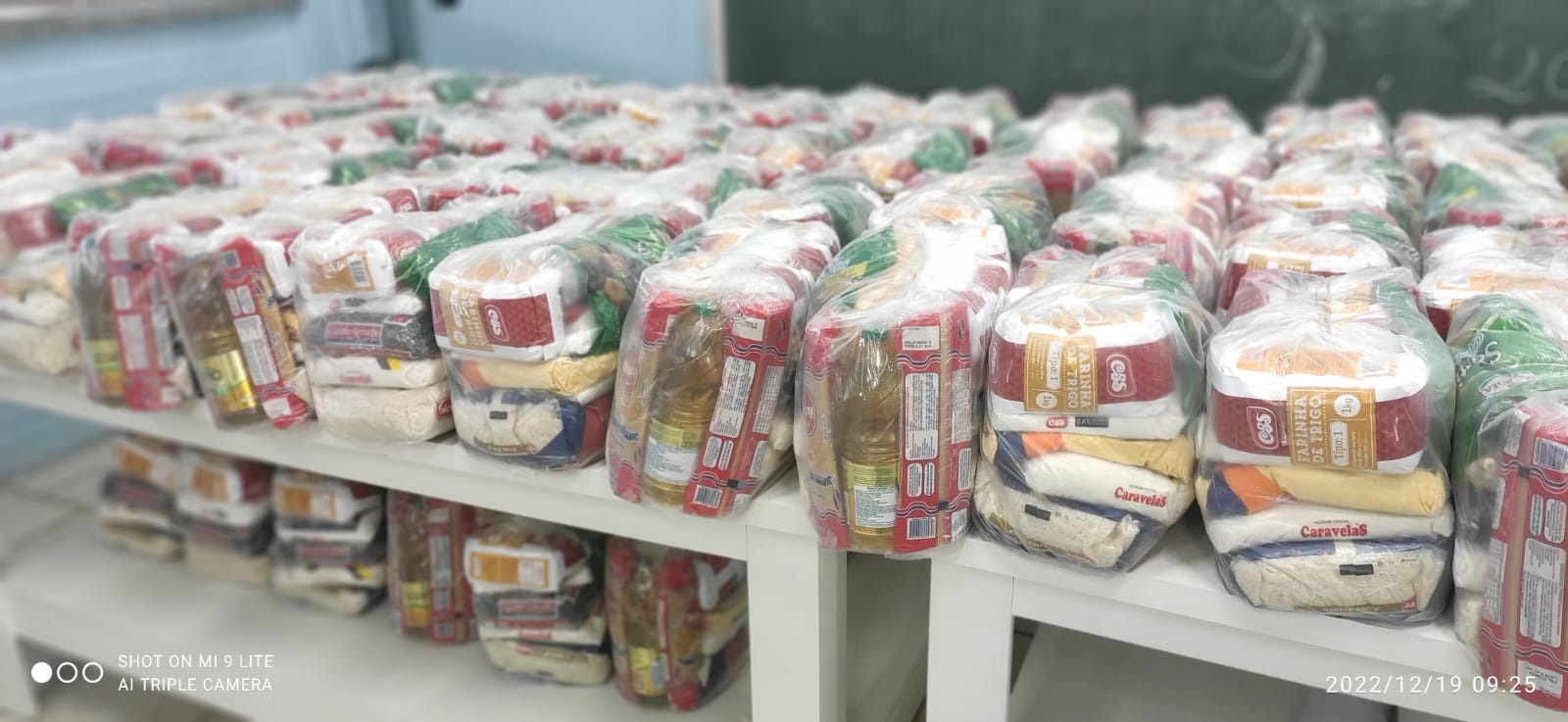 Mais de 150 toneladas de cestas básicas foram distribuídas pela Secretaria de Desenvolvimento Social em 2022