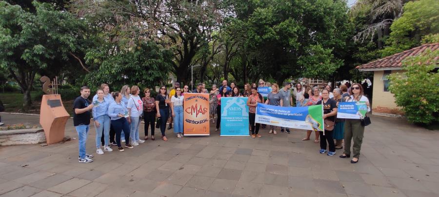 Santiago adere à mobilização pela defesa do Sistma Único de Assistência Social