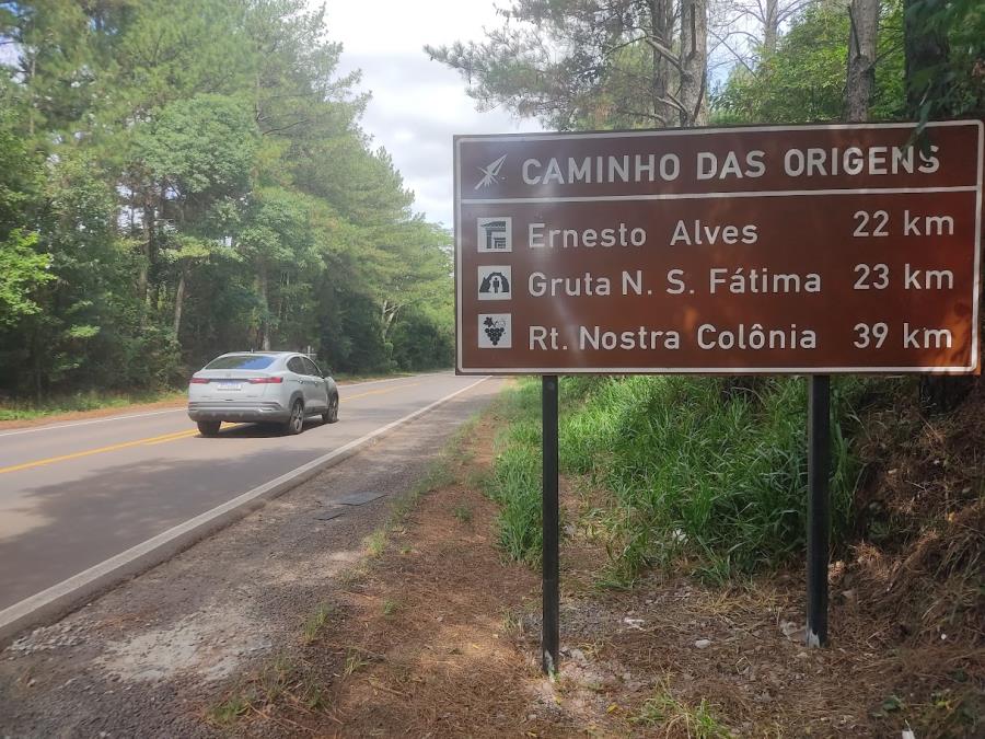 Caminho das Origens| Placas de sinalização turística são instaladas na região