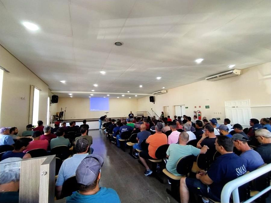 Novembro Azul encerrou com palestra para servidores de Secretarias Municipais