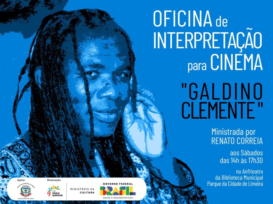 Oficina de Interpretação para Cinema inicia neste sábado (3)