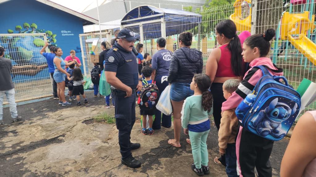 GCM reforça segurança no retorno às aulas em Limeira