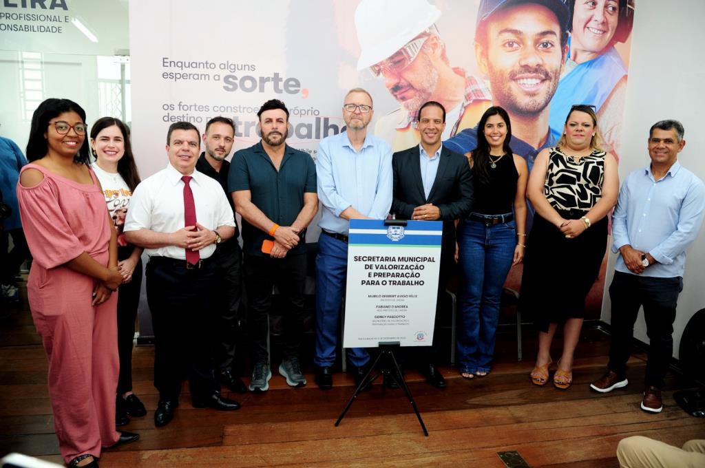 Limeira inaugura sede da Secretaria de Valorização e Preparação para o Trabalho