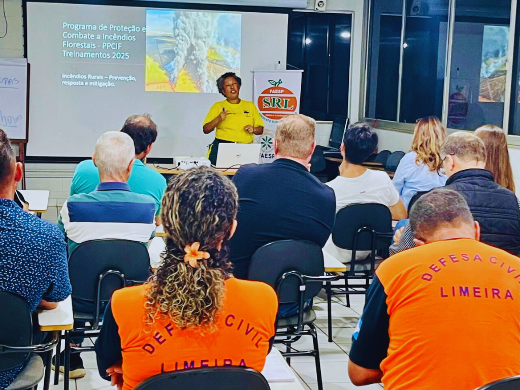 Produtores rurais participam de palestra sobre prevenção a incêndios florestais