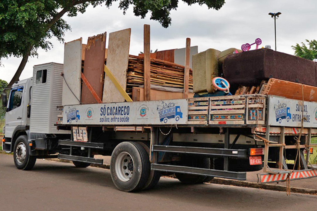 Só Cacareco atenderá sete bairros na próxima semana; confira a programação