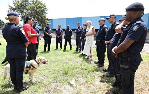 Efetivo que atua no canil de Limeira se aprimora com intercâmbio em SP