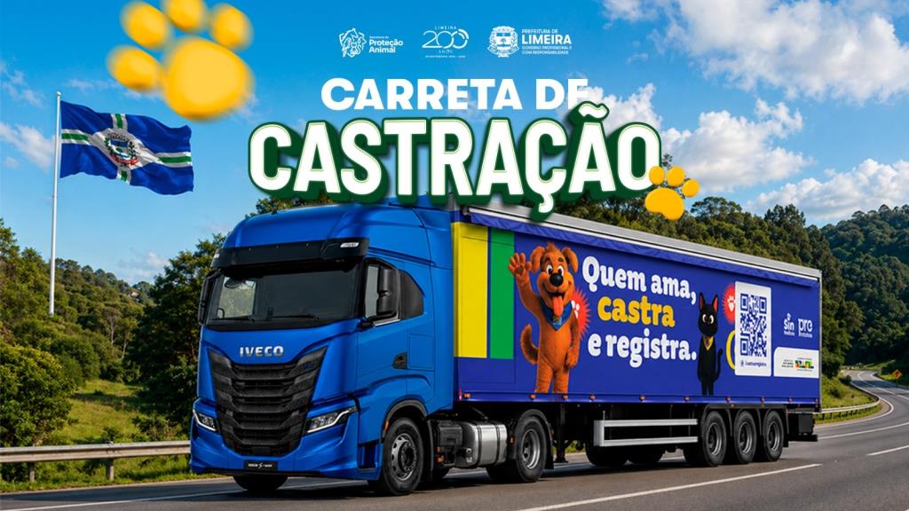 Limeira oferece agendamento presencial para 450 vagas no mutirão de castração no Parque Cidade