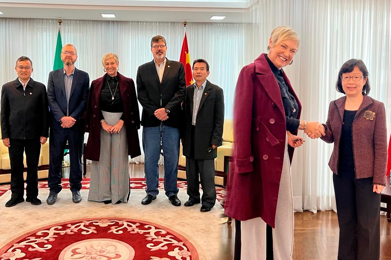 Vice-prefeita participa de encontro oficial com a cônsul da China em São Paulo