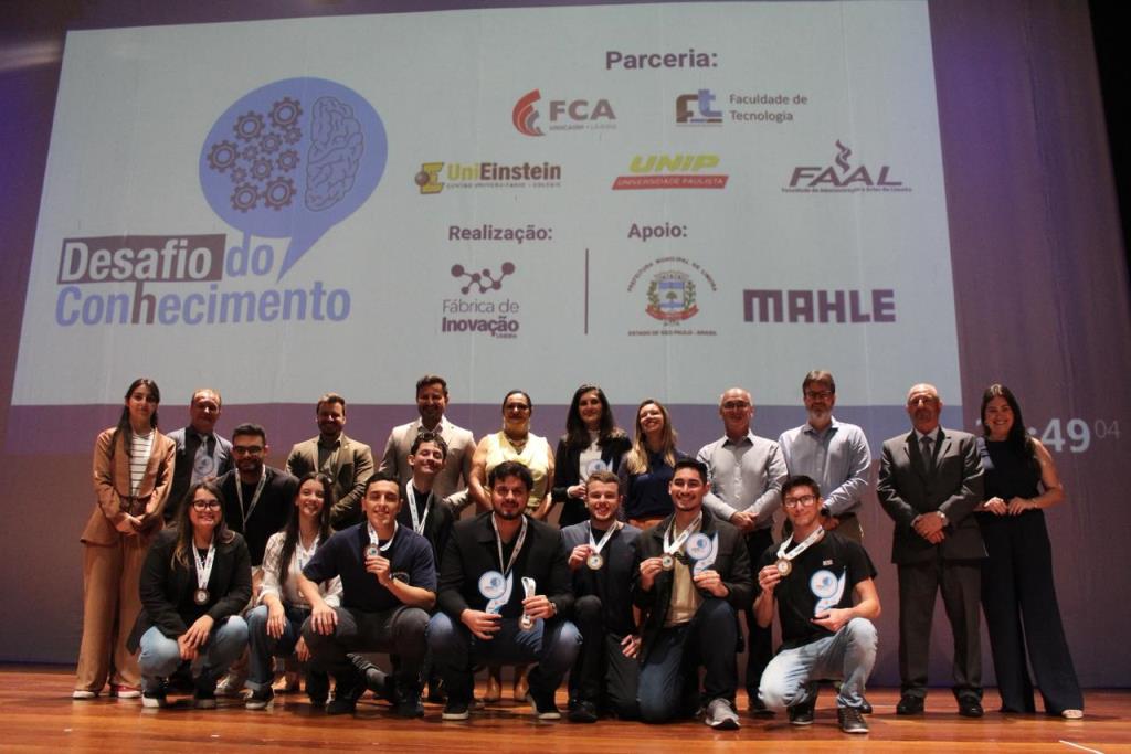 Final do Desafio do Conhecimento 2025 celebra criatividade e inovação em Limeira