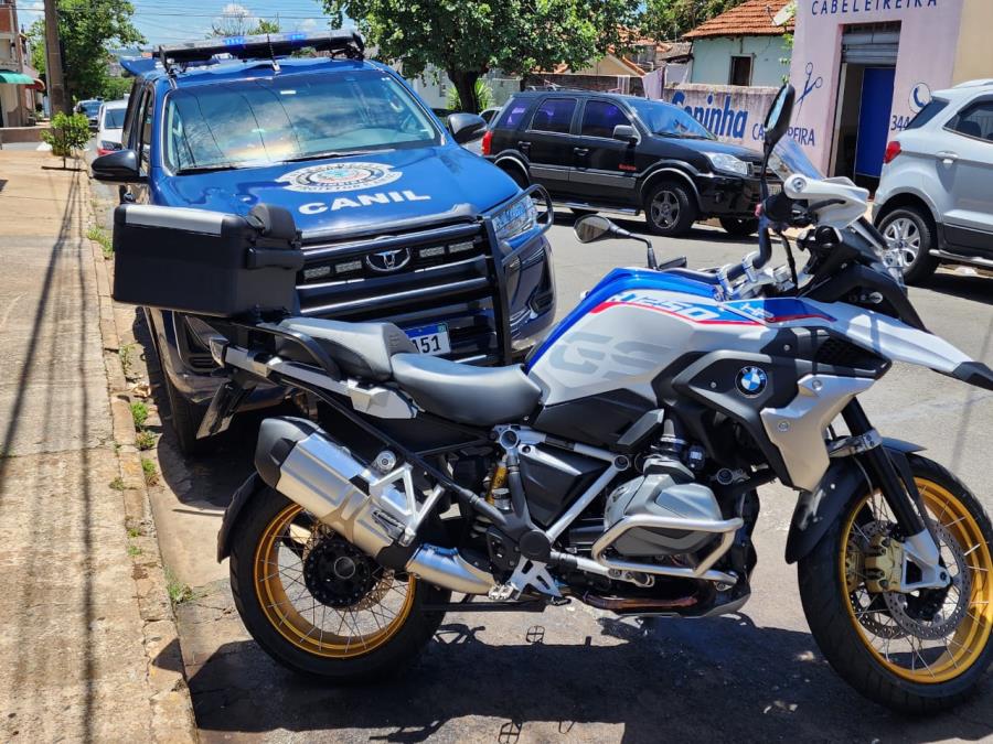 GCM localiza moto avaliada em R$ 95 mil