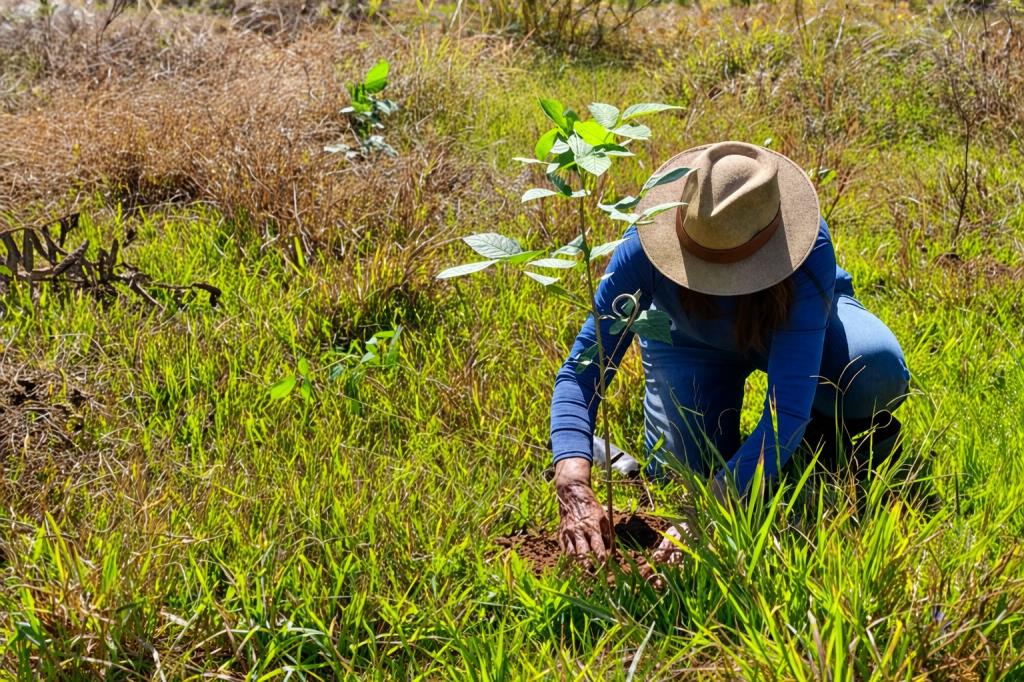 Limeira implanta modelo integrado de conservação do solo e proteção de nascente em vinícola