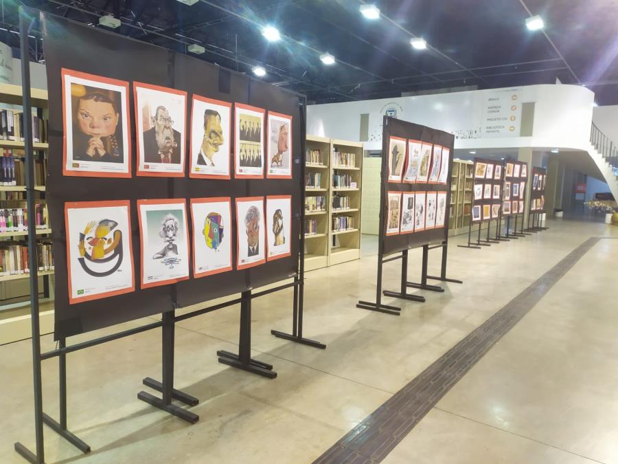 18° Salão Internacional de Humor chega à Escola de Cultura e Artes