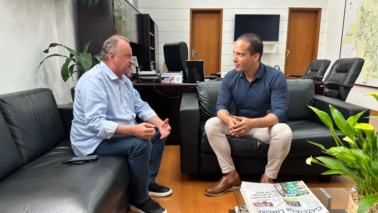 Violência nas escolas é tema de reuniões do prefeito Murilo Félix com o deputado Miguel Lombardi