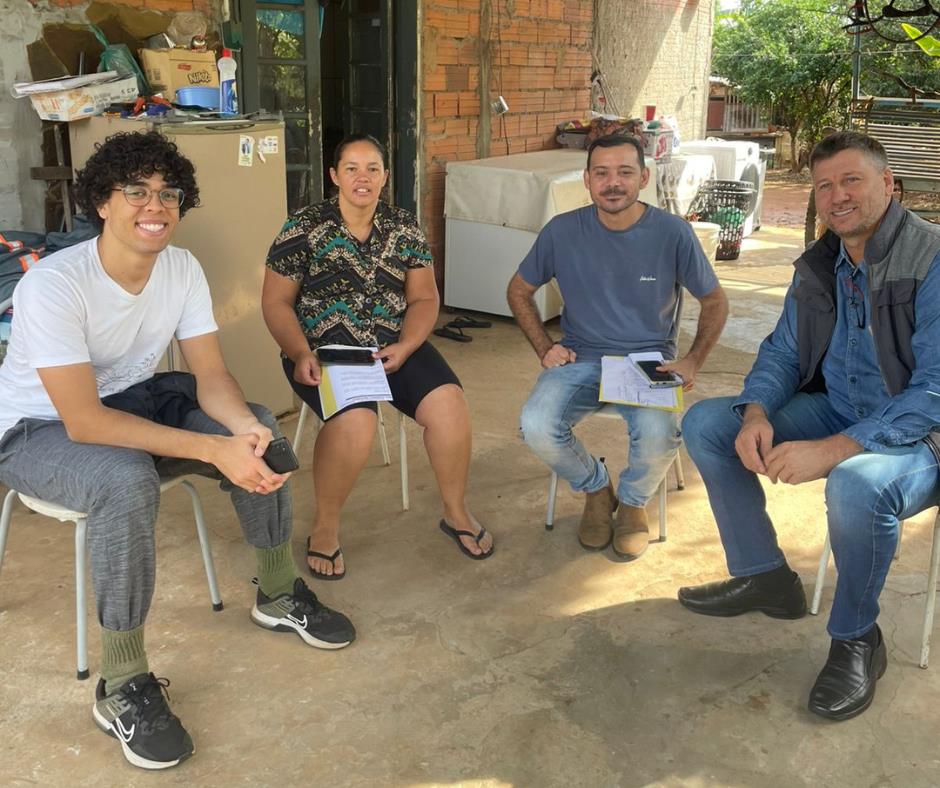 Secretaria de Agronegócios e Áreas Rurais visita o Assentamento Elizabeth Teixeira