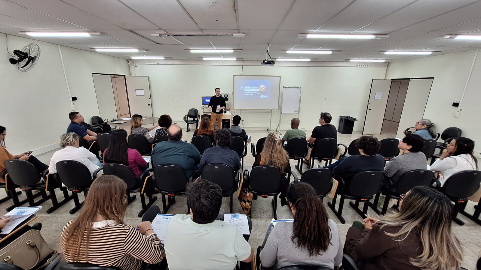Servidores passam por capacitação sobre boas práticas em redes sociais