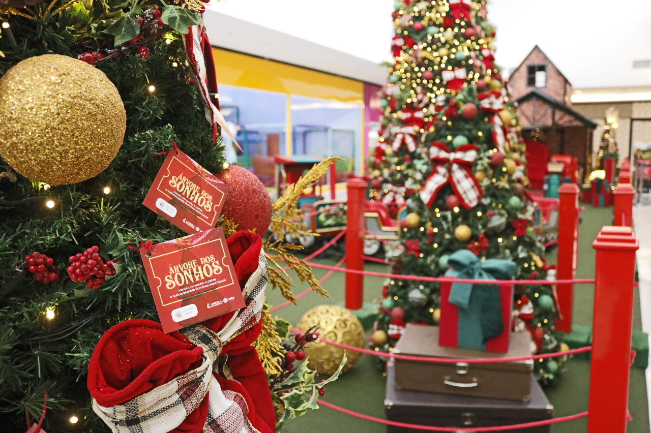 Campanha Árvore dos Sonhos segue até segunda-feira (16) no Limeira Shopping