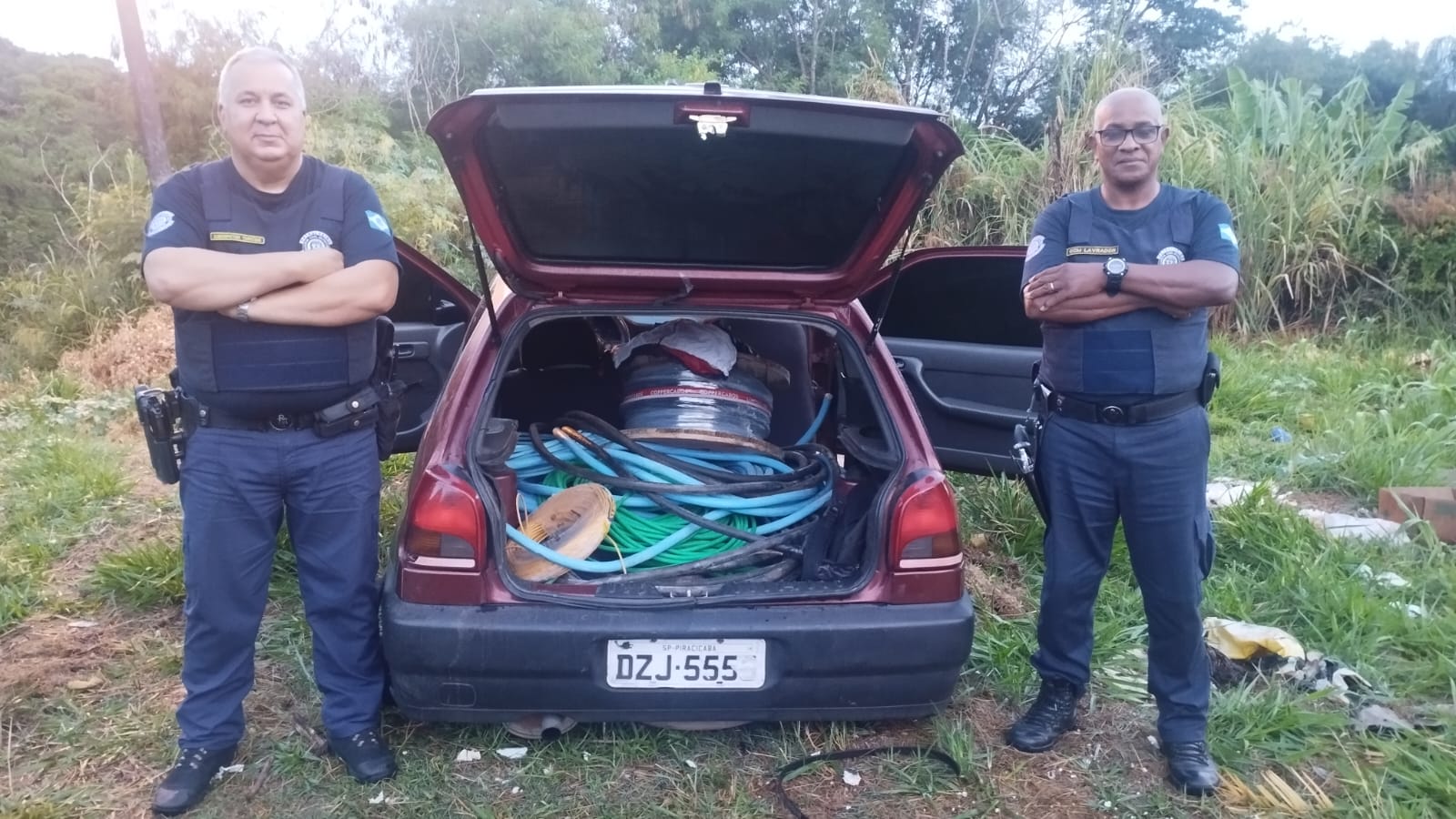 GCM prende acusado de furtar material de construção