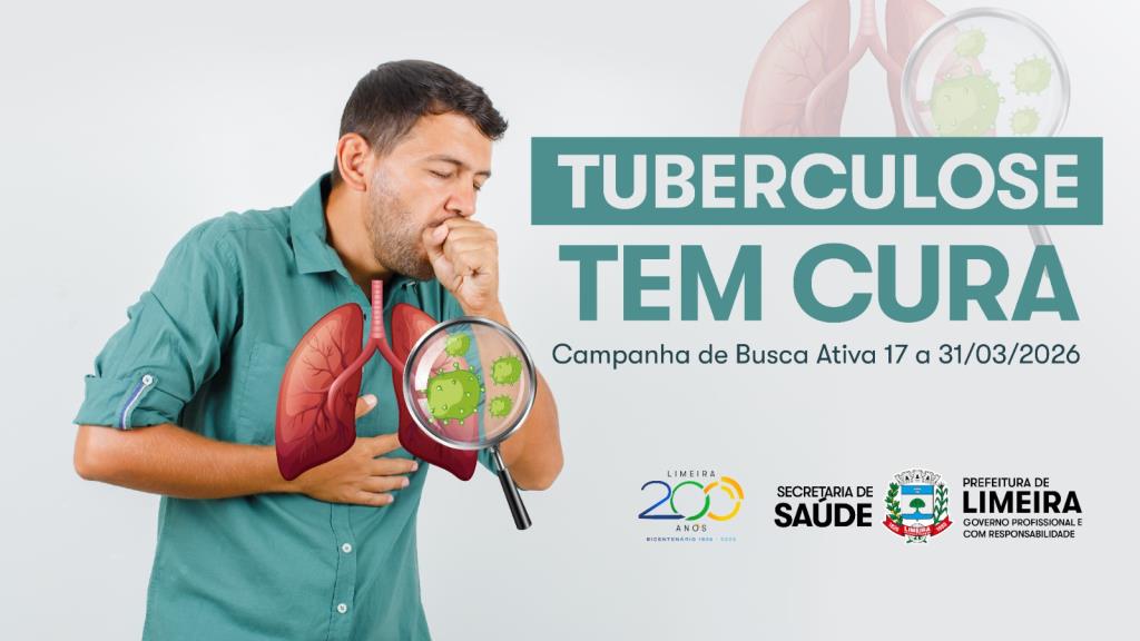 Prefeitura de Limeira inicia busca ativa para identificar casos de tuberculose