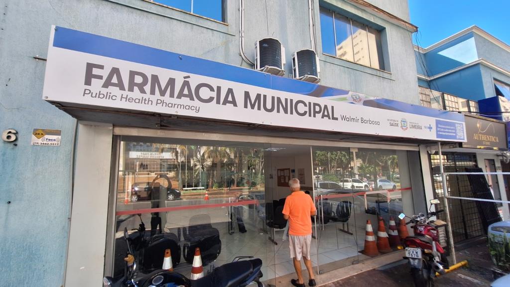Farmácia Municipal de Limeira funciona todos os dias e supera 31 mil atendimentos no 1º trimestre