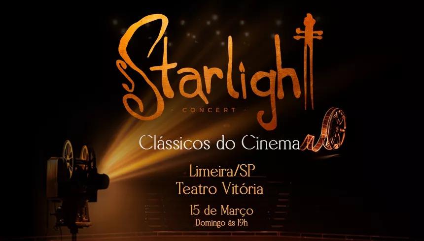 “Starlight Concert | Clássicos do Cinema” chega ao Teatro Vitória neste domingo