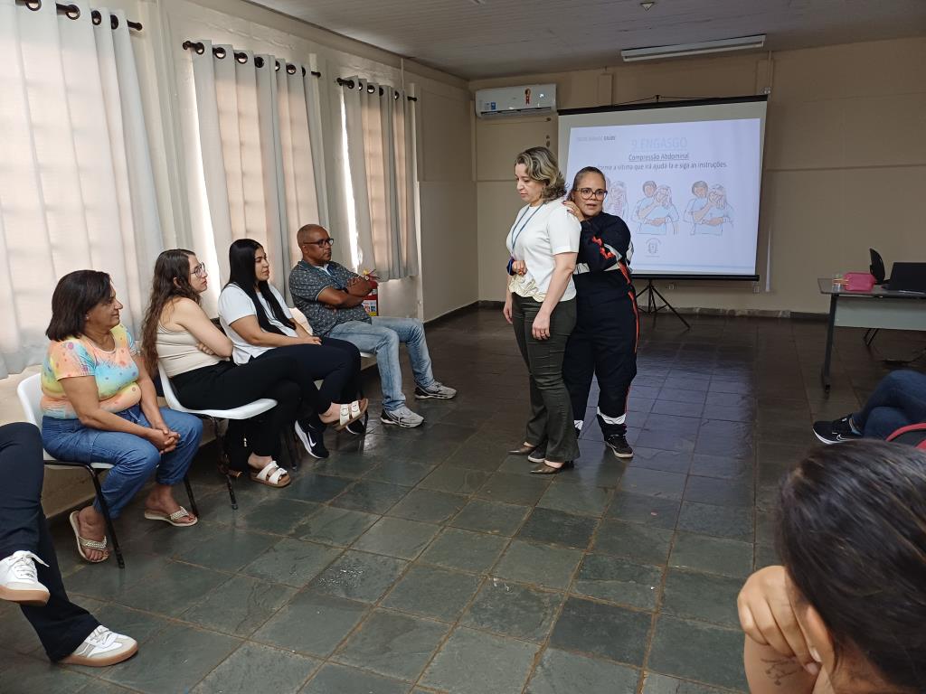 Vigilância Sanitária promove curso de primeiros socorros para creches e educação infantil