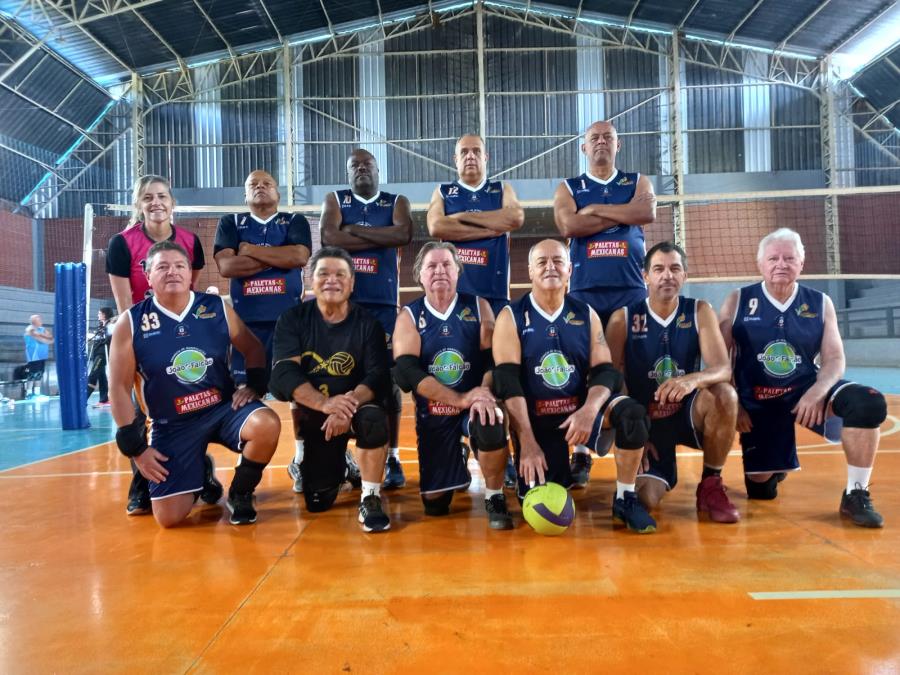 Equipes de voleibol adaptado 50+ garantem classificação para série Ouro