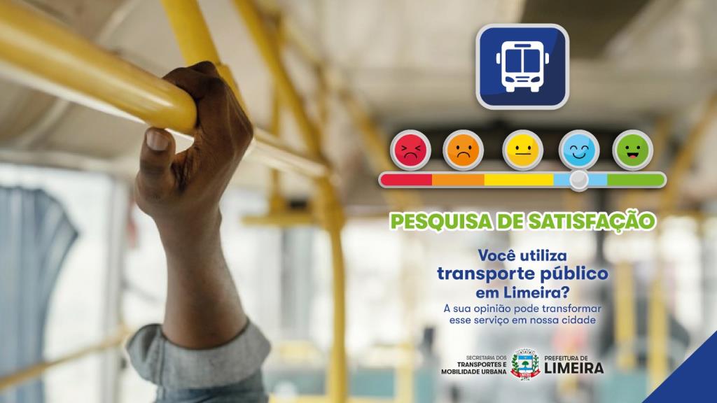 Prefeitura de Limeira realiza pesquisa de satisfação sobre o transporte público