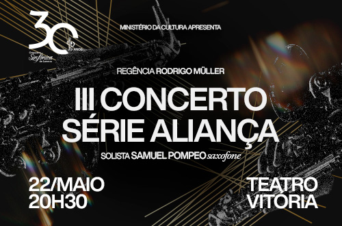 3º Concerto da Série Aliança celebra compositores brasileiros