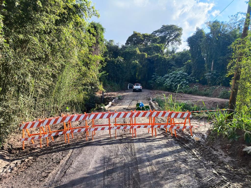Ponte na LIM 340 é interditada para manutenção no Bairro dos Pires