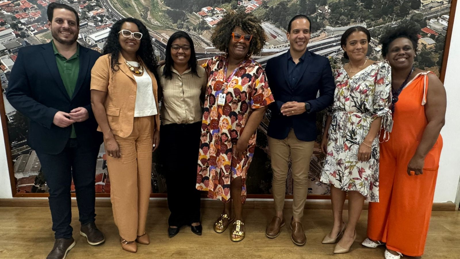 Prefeito recebe representante da Coordenadoria de Promoção da Igualdade Racial de São Paulo