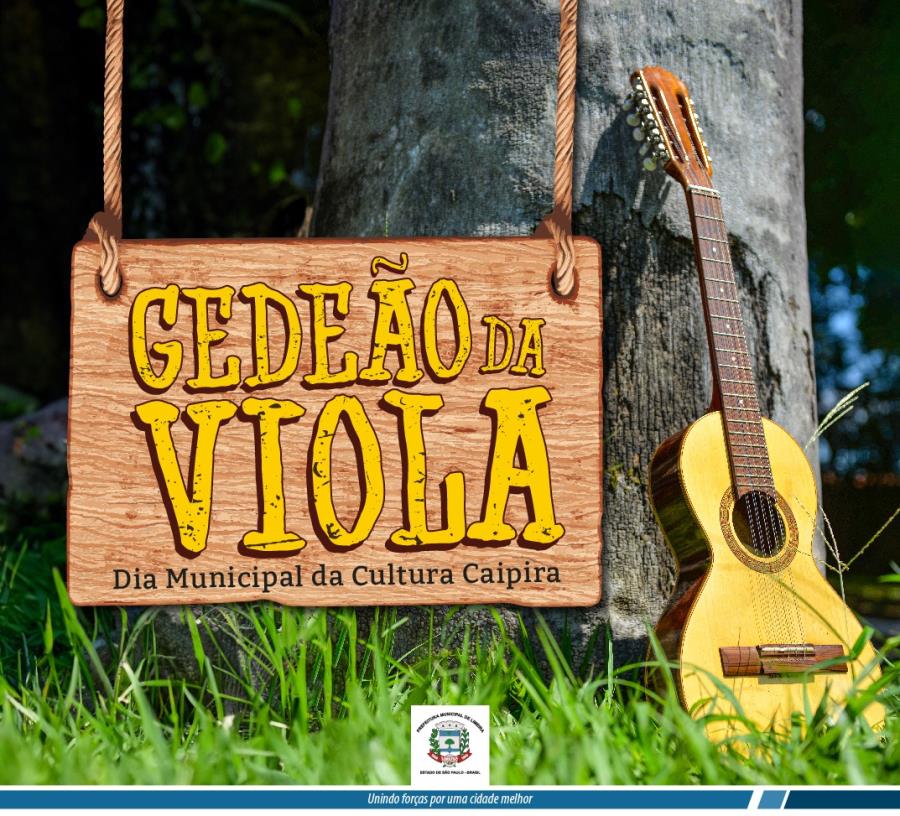 Evento “Gedeão da Viola” celebra a cultura caipira, neste domingo (21)