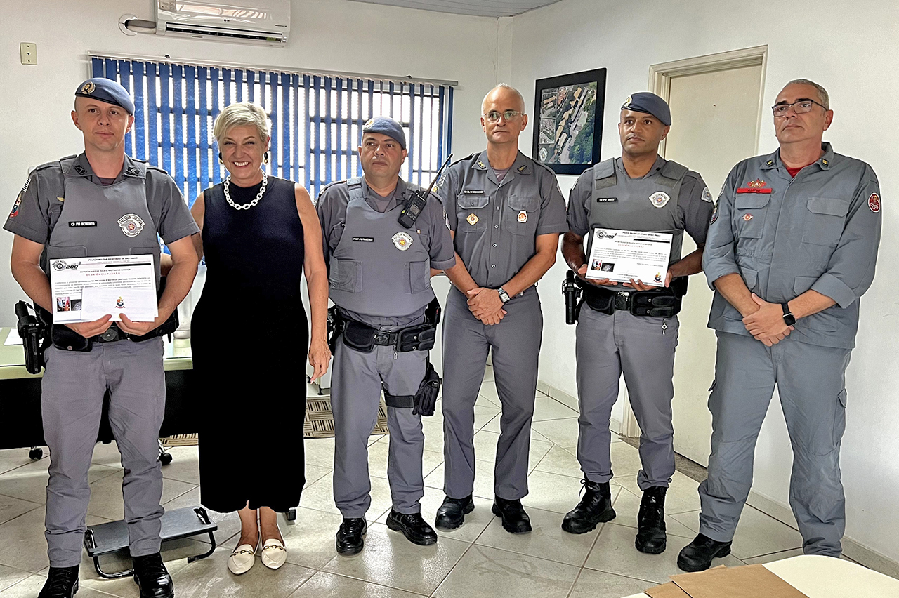 Vice-prefeita reúne-se com comandante da PM e reforça medidas de proteção à mulher